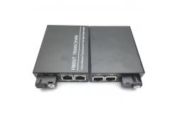 China Single Dual Fiber Ethernet Media Converter IEEE802.3ab 1000Base - T 0.5A supplier
