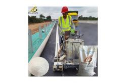 China Highway Luminous Reflective Thermoplastic Road Marking Paint On Concrete Road supplier