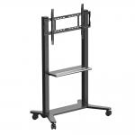 Interactive Whiteboard Stand Movable 42 To 86 Inch TV Monitor Lifting Mobile Stand Max.Bearing 80KGS for sale