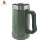 FDA 24oz Big Grip Stainless Steel Insulated Beer Mug for sale