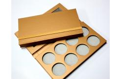 China Customized Eyeshadow Blush Contour Palette Metalized Pantone Makeup Palette supplier