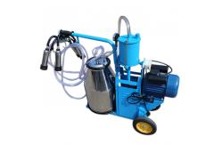 China Single Bucket Piston Pump Portable Milking Machine Professional Small Cow Goat supplier