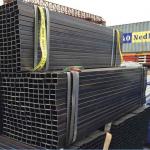 ERW 2 Inch Galvanized Square Tubing Ms OEM 100mm Galvanised Box Section