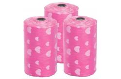 China Disposable 45 Microns 60cm PVA Water Soluble Pet Poop Bag supplier