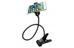 China Clamp Adjustable Base Gooseneck Bed Phone Holder Long Arm 4.5inch Width supplier