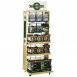 Customized Wooden Racks For Shop Displays Logo And Size Options Available for sale
