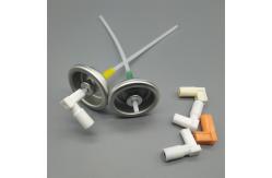 China Precision One Inch Aerosol Metering Valve With L Actuator Aerosol Solution supplier