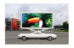 China Thin Hanging 3535 SMD Led Screen P6 / LED Advertising Screen 192 * 192mm supplier