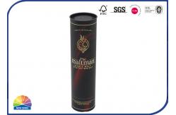 China Wine Bottle Sales Display Packaging Composite Paper Tube With Metal End supplier