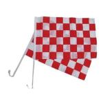 Advertising Car Flag Any Pattern Of Flagpole With Clips Personalized Car Window Flags for sale