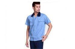 China Polyester Fabric Industrial Work Uniforms Light Breathable , Custom Work Shirts supplier
