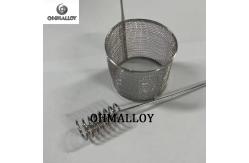 China 40*40mm Counter Electrode Platinum Mesh Cylinder Cathode & Anode supplier