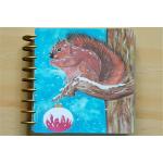 Meaningful Gift Disc Bound Notebook Plastic / Coated Paper Cover Material