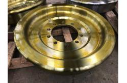 China Iron Forging Railway Wheel Customized For Freight Wagon supplier