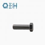 ANSI 304 Stainless Steel Hex Bolt M3 - M20 Size Customized specifications
