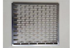 China Elliptical Hexagonal Aluminium Panel Perforated Metal Screen Sheet 1.22m 1m supplier