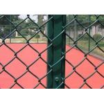 3.0M Height 3.5mm 10 Ft Chain Link Fencing Diamond Net Fencing  PVC Coated for sale