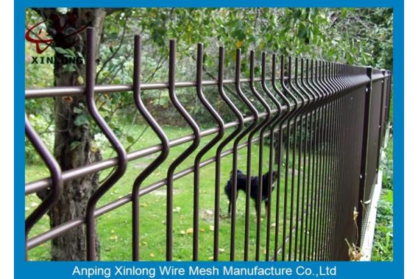 Galvanized Welded Wire Mesh Panels / Courtyard 3d Wire Mesh Fence