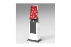 China Bank Bus Station Parking Lot Self Service Bill Payment Kiosk Machine Black Cabinet supplier
