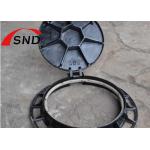 Round D400 Anodic Oxidation Ductile Iron Manhole Cover Spray Paint for sale