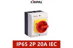 China KRIPAL Waterproof Load Isolation Switch IP65 2 Pole 230-440V IEC Standard supplier