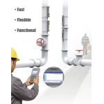 PH301 Portable Ultrasonic Flow Meter with ±0.5% Accuracy, 1''~200'' Pipe Size, and IP65/IP68 Protection for sale