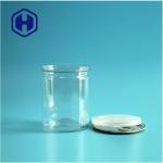 Transparent Airtight PET Easy Open Cans Plastic / PET Food Can For Leak Proof Packaging for sale