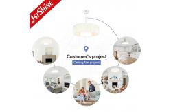 China 1stshine Energy Saving Silent Bladeless LED Ceiling Fan with Smart Remote Control supplier