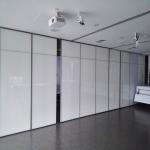 Movable Office Wooden Profiles Aluminum Sliding Wall Partitions For Ballroom for sale