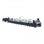 Corrugated Carton Board 4 Corner Folder Gluer Machine E Flute Type for sale