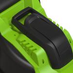 98CC Hand Push Electric Lawn Mowers Cutting Width 320mm Petrol Rear Roller Lawn Mowers for sale