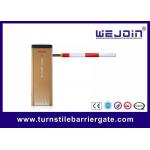 Parking Lot Arm Barrier Gate System Car Park Boom Gates With Traffic Lights for sale