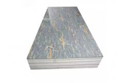 China 1220x2800mm PVC Marble Composite Tile Translucent Pvc Uv Sheet supplier