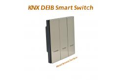 China Light / Scene Control Knx Smart Switch Electronic Metal Surface supplier