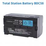 Battery BDC58 Compatible With Sokia SETX SRX NET05 NET05X NET1 Series Total Station - Brand New And High Quality for sale