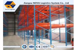 China High Densities Push Back Pallet Racking Storage With Three / Four Deep Systems supplier
