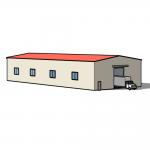 Pre Manufactured Steel Structure Buildings Airport Hangars Metal Warehouse for sale