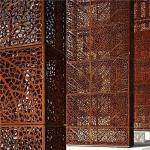 Polished Rustic Red Corten Perforated Panels 2mm