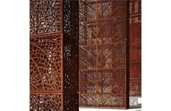 China Polished Rustic Red Corten Perforated Panels 2mm supplier
