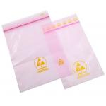 Soft Touch ESD Shielding Bags Customized Printing For Electronic Packing