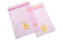 China Soft Touch ESD Shielding Bags Customized Printing For Electronic Packing supplier