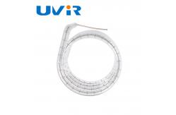 China Energy Saving Quartz Infrared Heating Element Tube 3D Single Tube Quartz Heater Lamp supplier