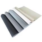 UV Proof Polyester Roller Blinds Fabric Pvc Sunscreen Outdoor Blind Fabric For Garden for sale