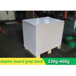 Waterproof CCNB Grey Card Paper Board , Grey Recycled Paper Roll Eco Friendly for sale