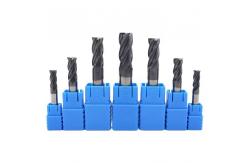 China Diamond Coating 4F Flute CNC Router Bits for Graphite Cutting Precision supplier