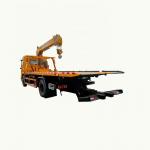 Dongfeng Kingrun 8 Tons Road Rescue Trailer With 8 Tons Crane     Boom Truck  Lifting Truck for sale