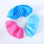pink Non Slip Thin 3gsm 40gsm Non Woven Shoe Covers for sale