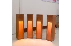 China 2mm Thickness Led Bollard Lights Outdoor Powder Coated Finish For Pathway supplier