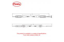 China Industrial Mechanical Control Cable Assembly Pull  Only Tension Gear Change Cables supplier