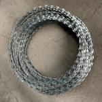CBT-60 Plastic Coated Concertina Razor Blade Wire Fencing Meshes for sale